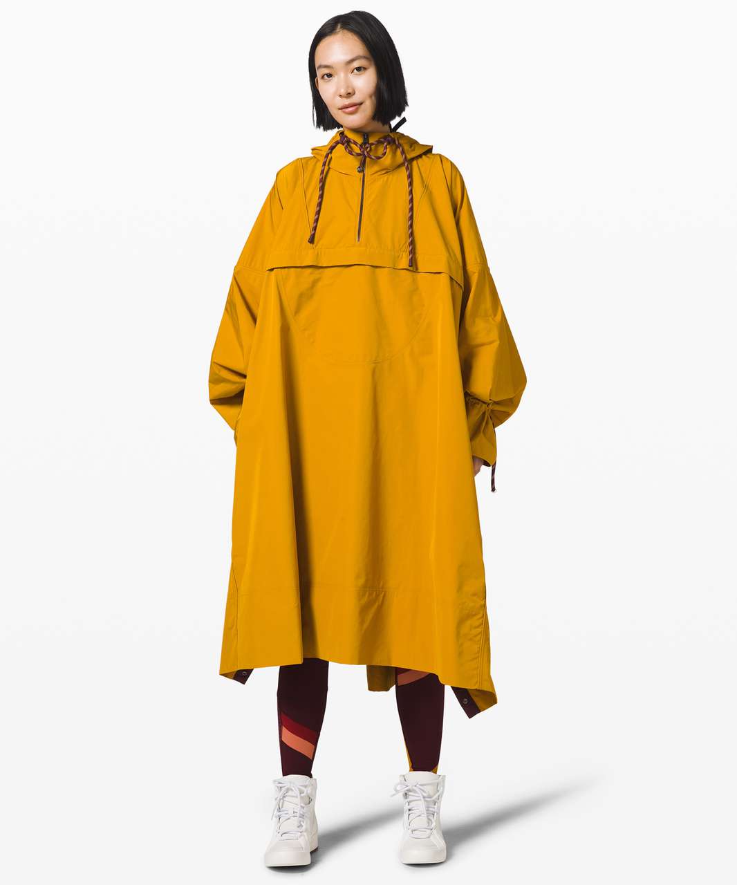 Lululemon Face Forward Cape *lululemon x Roksanda - Fools Gold / Garnet