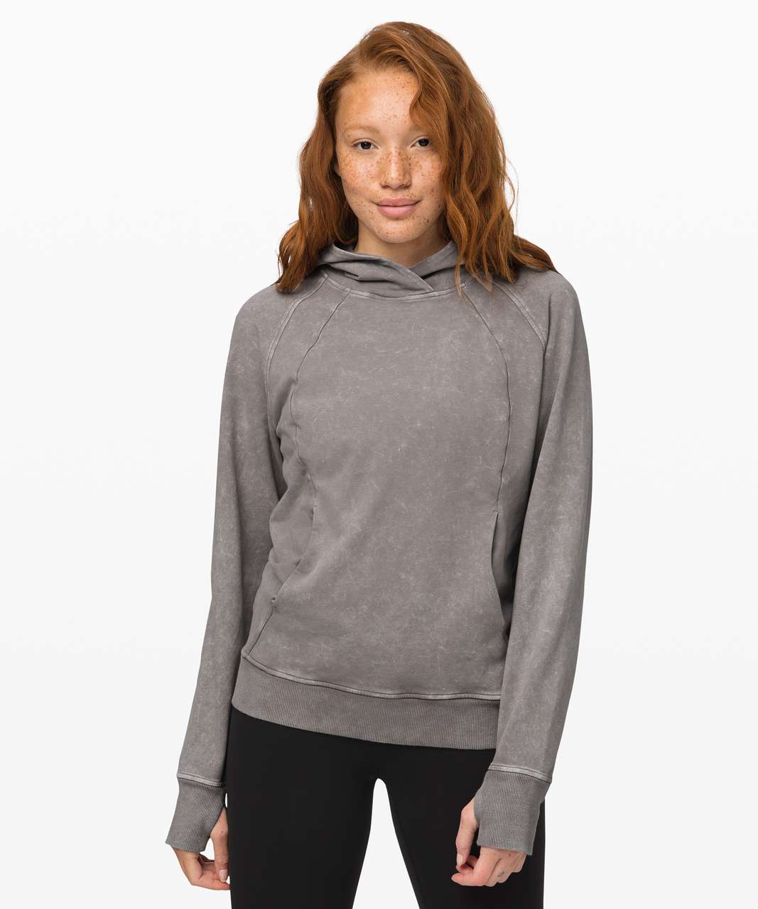 Lululemon Scuba Pullover *Wash - Washed Dark Chrome - lulu fanatics