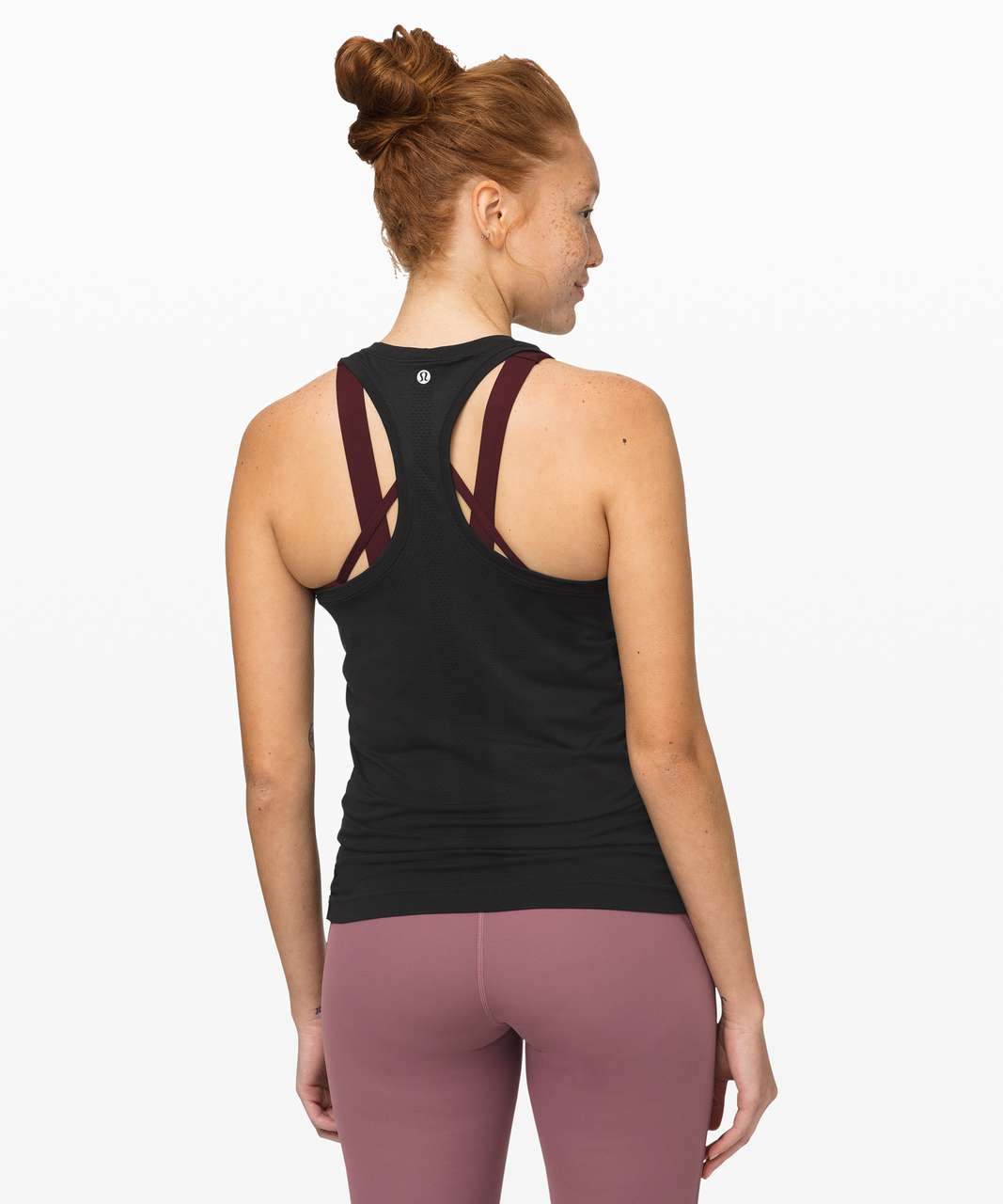 Lululemon Swiftly Speed Tank *Cinch - Black / Black