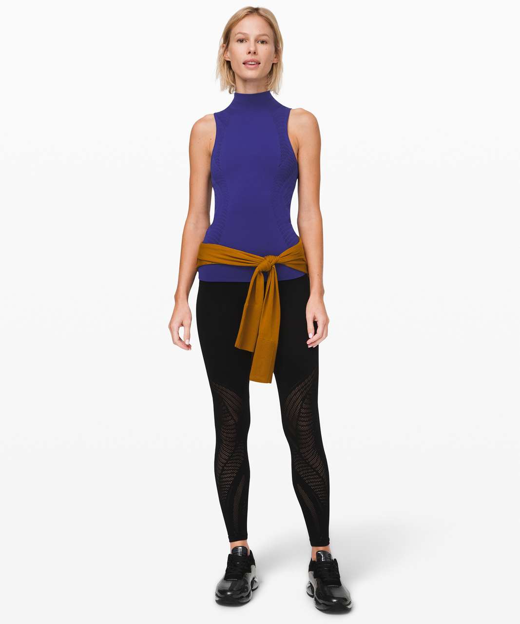 Lululemon Reveal Mock Neck Tank *Aurora - Larkspur