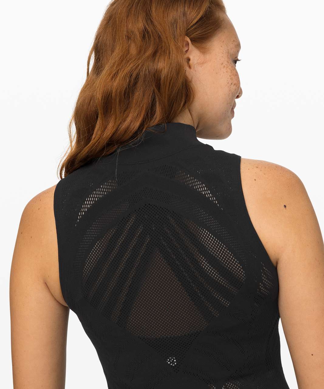 Lululemon Reveal Mock Neck Tank *Aurora - Black