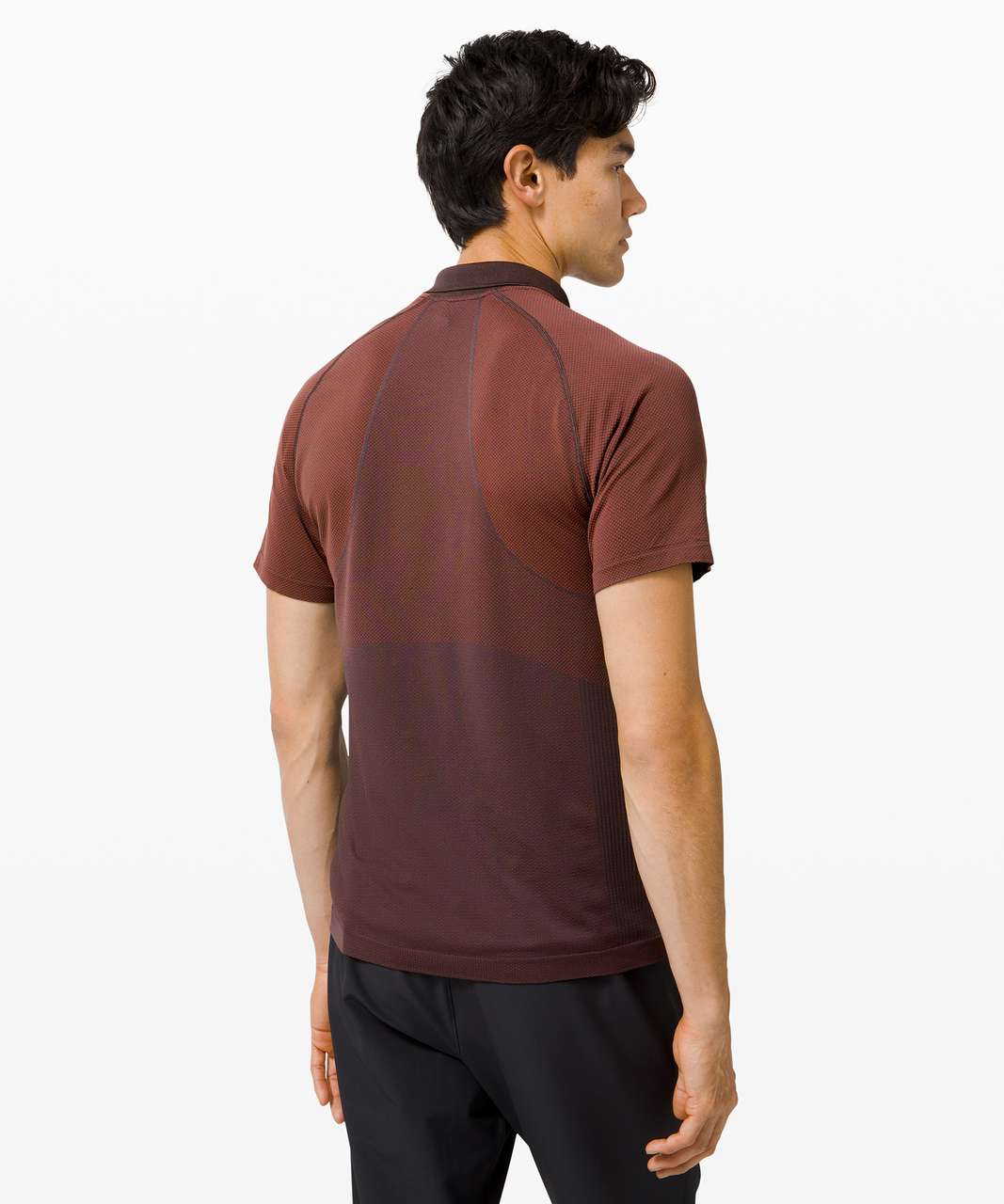 Lululemon Metal Vent Tech Polo 2.0 - Magma / Sequoia