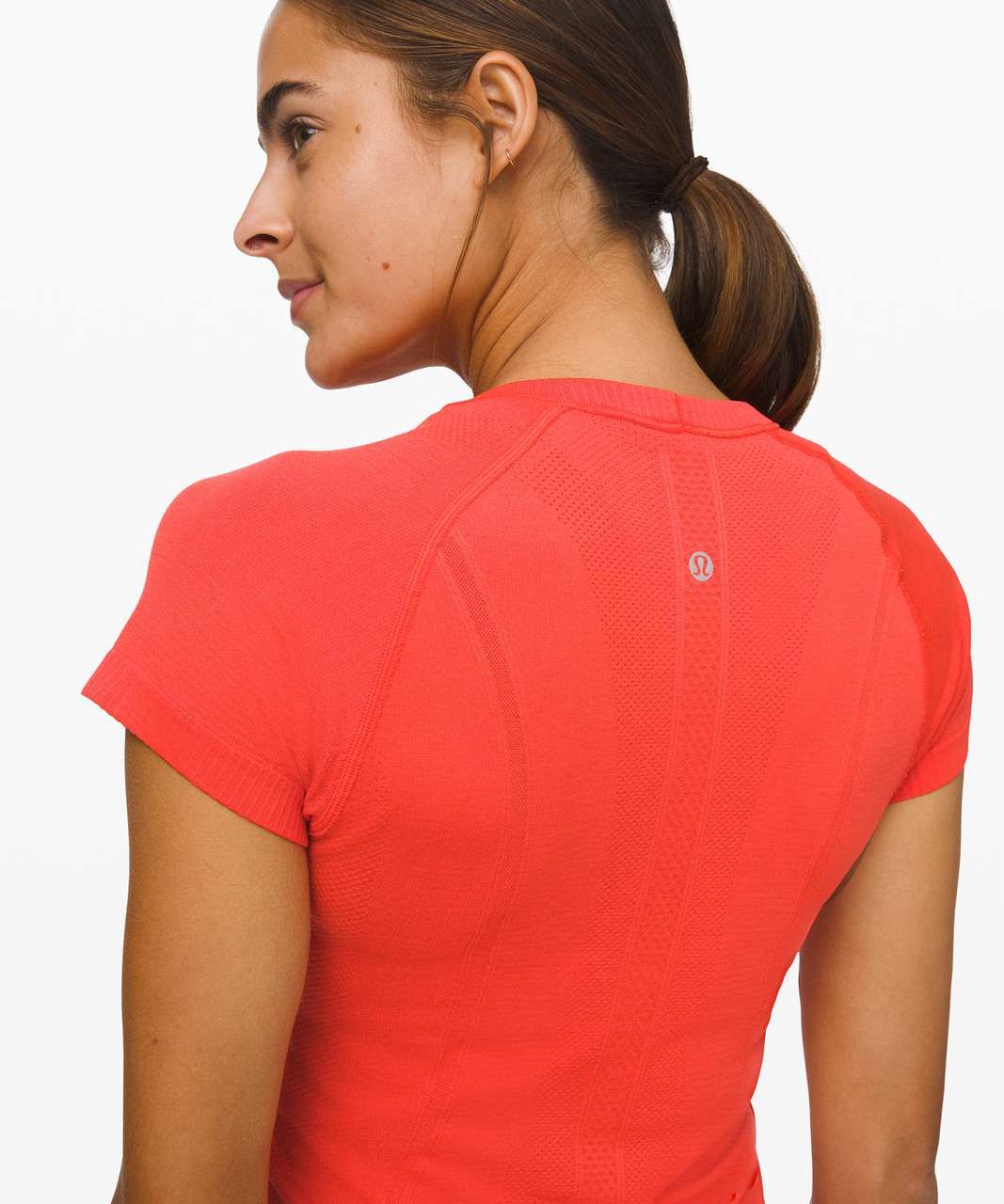 Lululemon Swiftly Tech Short Sleeve Crew - Thermal Red / Thermal Red
