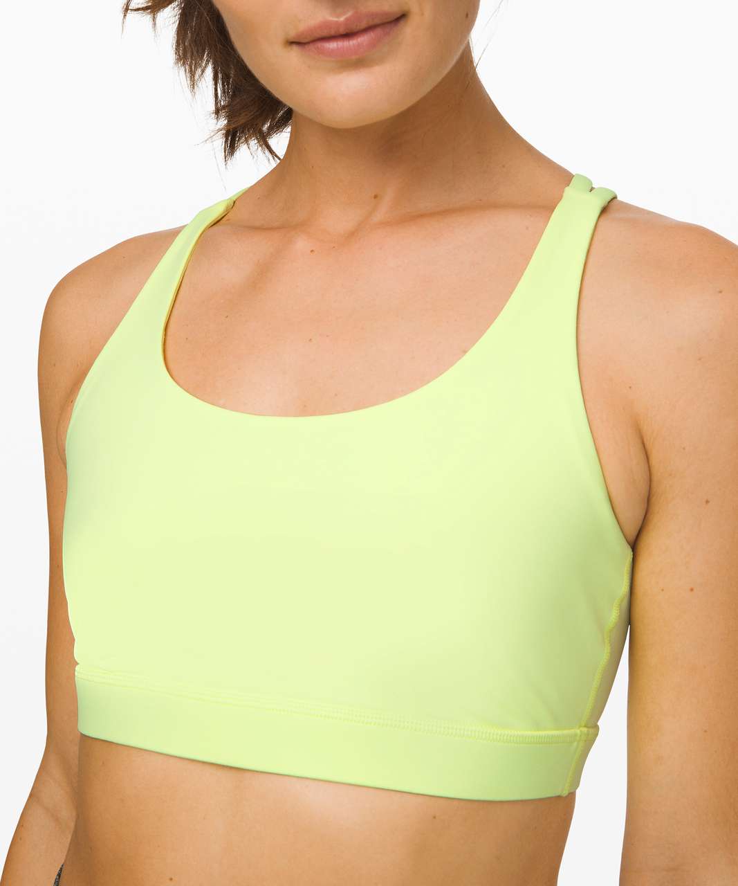 Lululemon Energy Bra *Medium Support, B/C Cup - Florid Flash