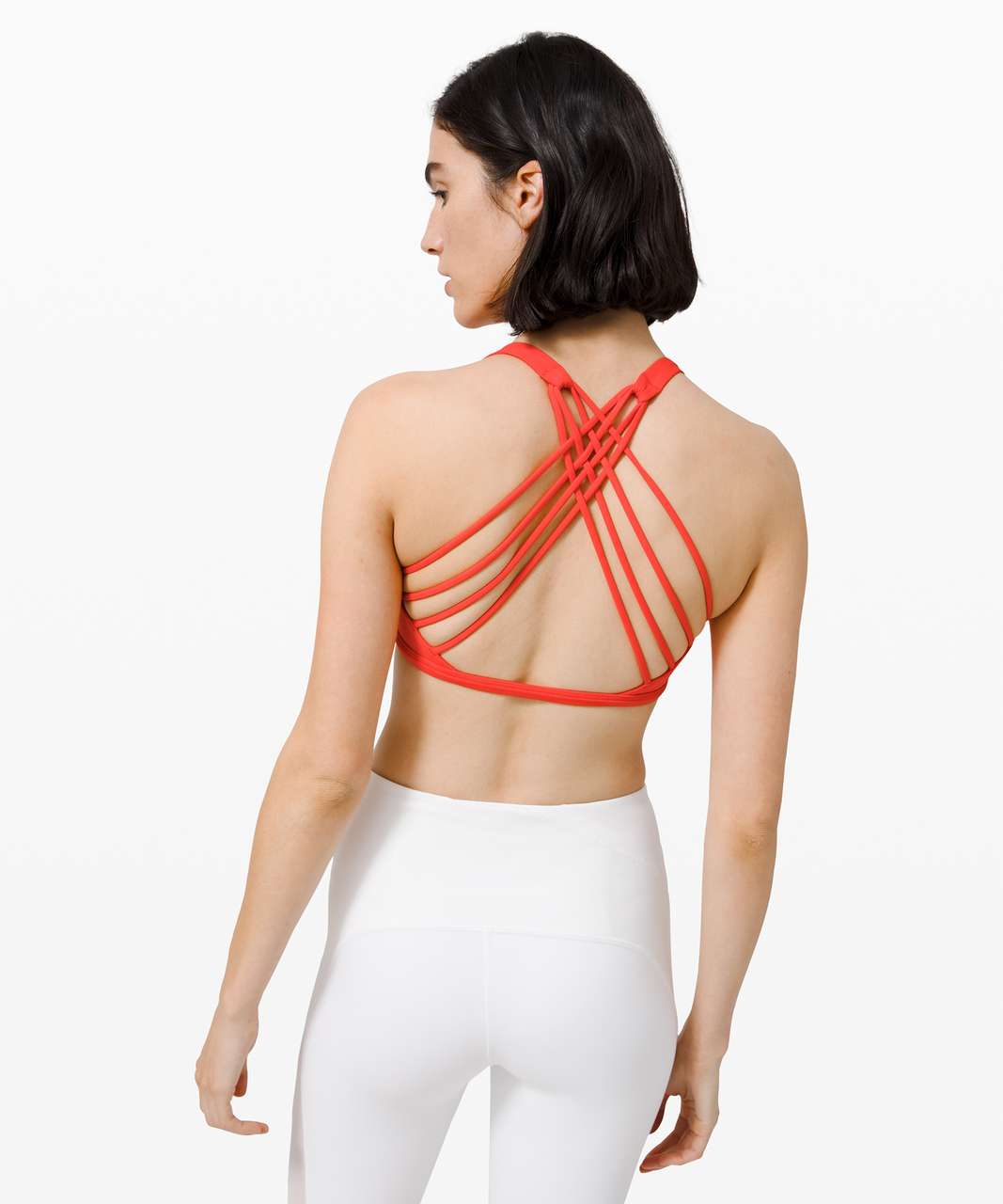 Lululemon Free to Be Bra - Wild *Light Support, A/B Cup - Canyon Orange -  lulu fanatics