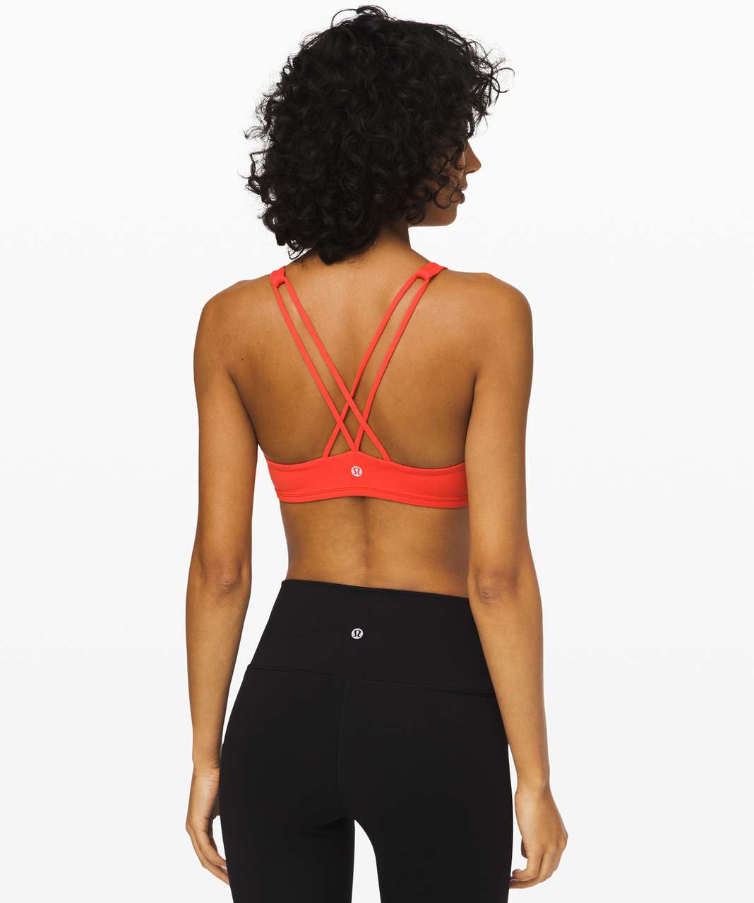 Lululemon Free To Be Bra High Neck - Thermal Red - lulu fanatics