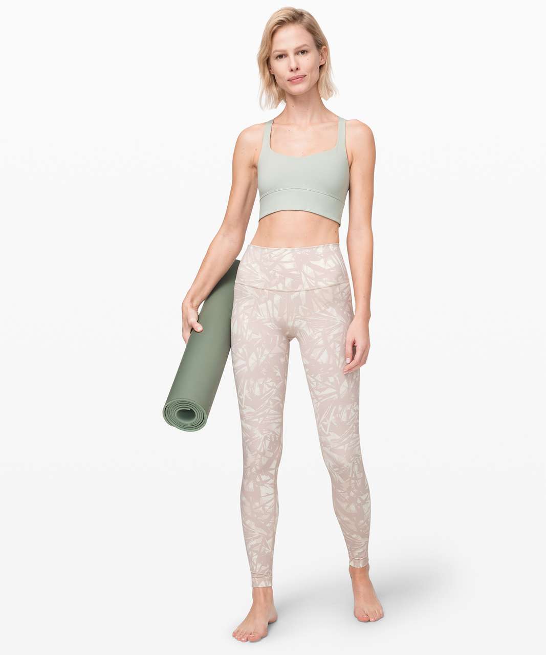 Lululemon Free to Be Bra Wild Long Line - Jade Grey