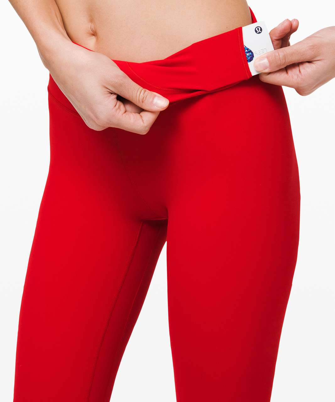 NWT Lululemon Align Pant Size 6 Love Red Nulu 25 Double Lined