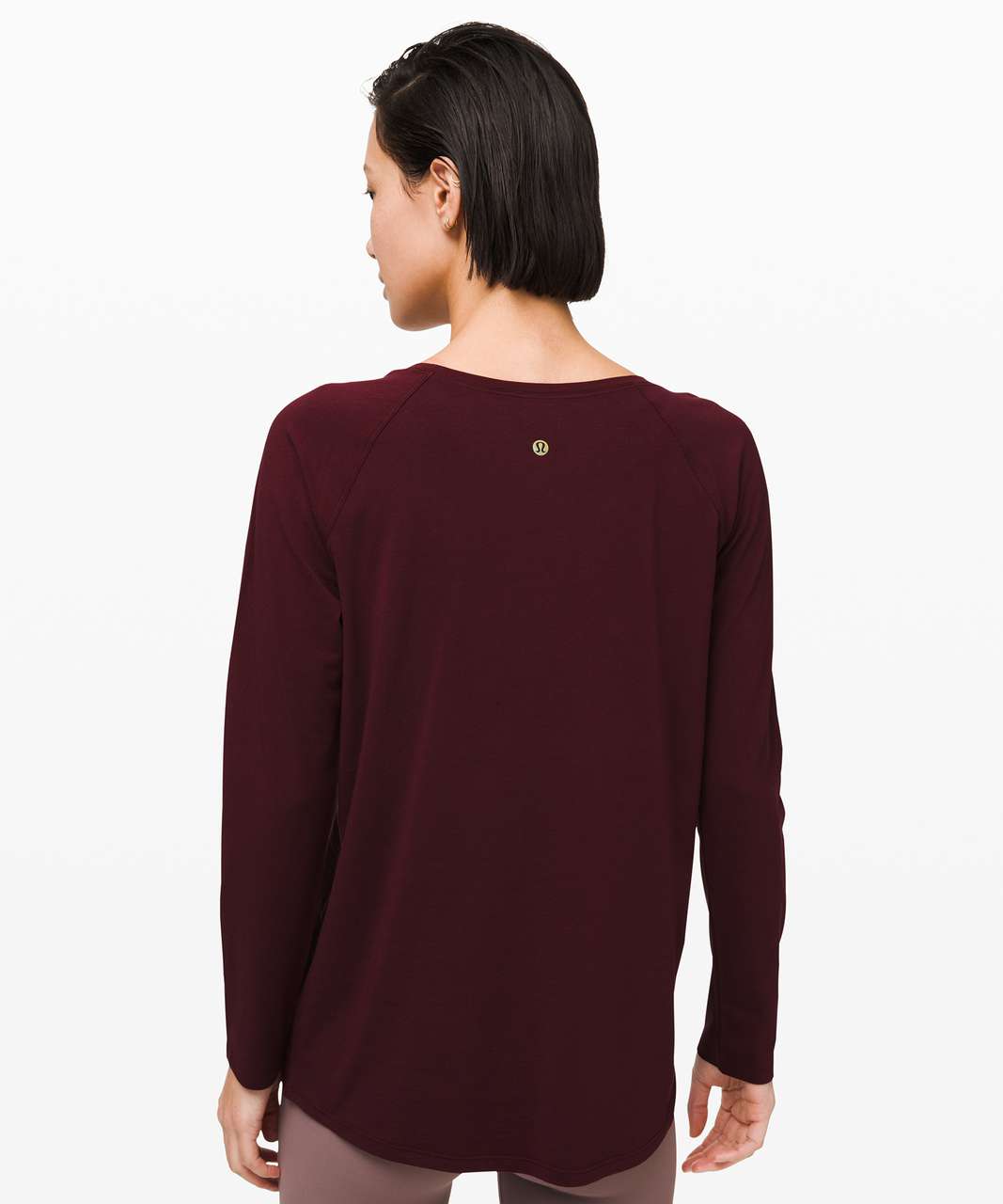 Lululemon Emerald Long Sleeve *Lunar New Year - Garnet