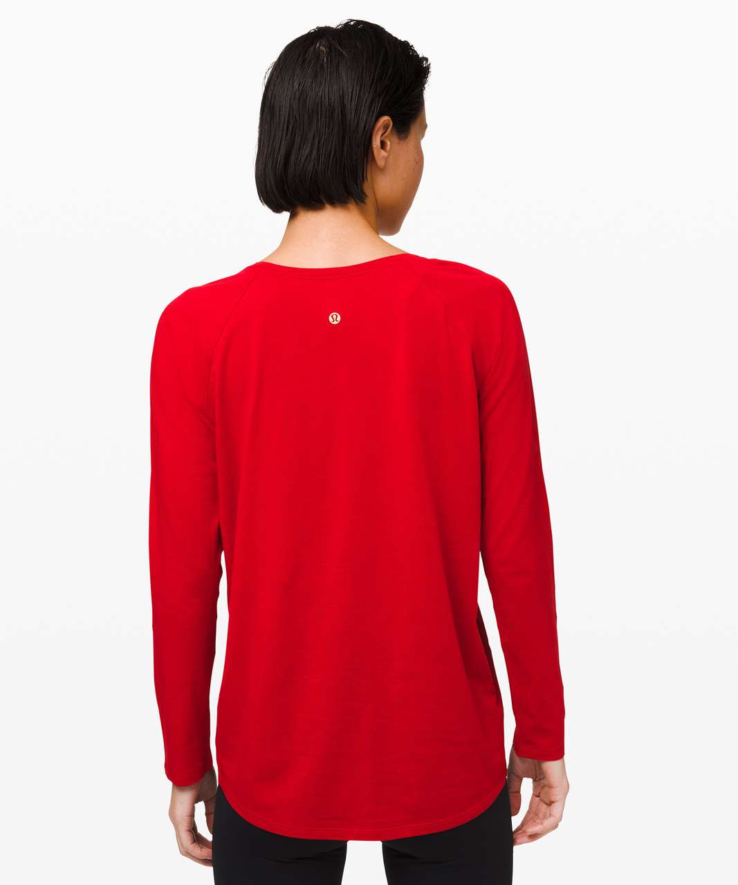 Lululemon Emerald Long Sleeve *Lunar New Year - Dark Red