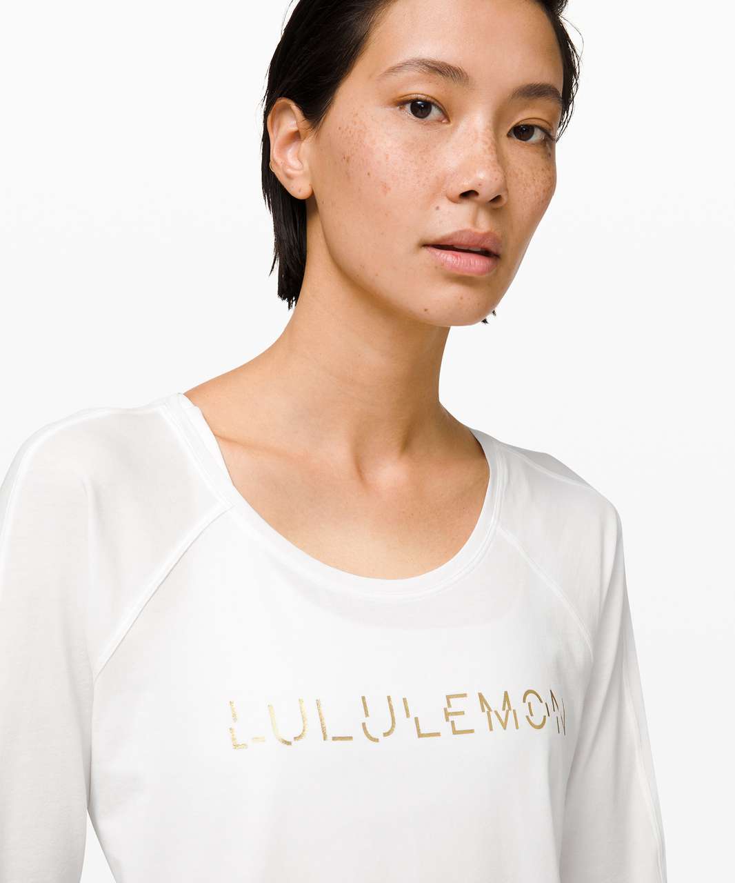 Lululemon Emerald Long Sleeve *Lunar New Year - White