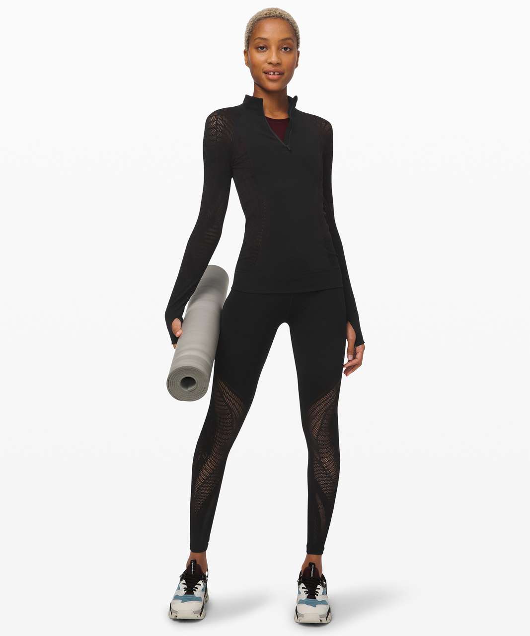 Lululemon Reveal Tight Precision *lululemon X Barrys - Black - lulu fanatics