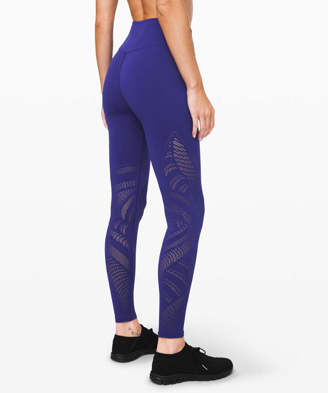 NWT Lululemon Reveal Tight *Zen Expression Solar Grey, SIZE 2