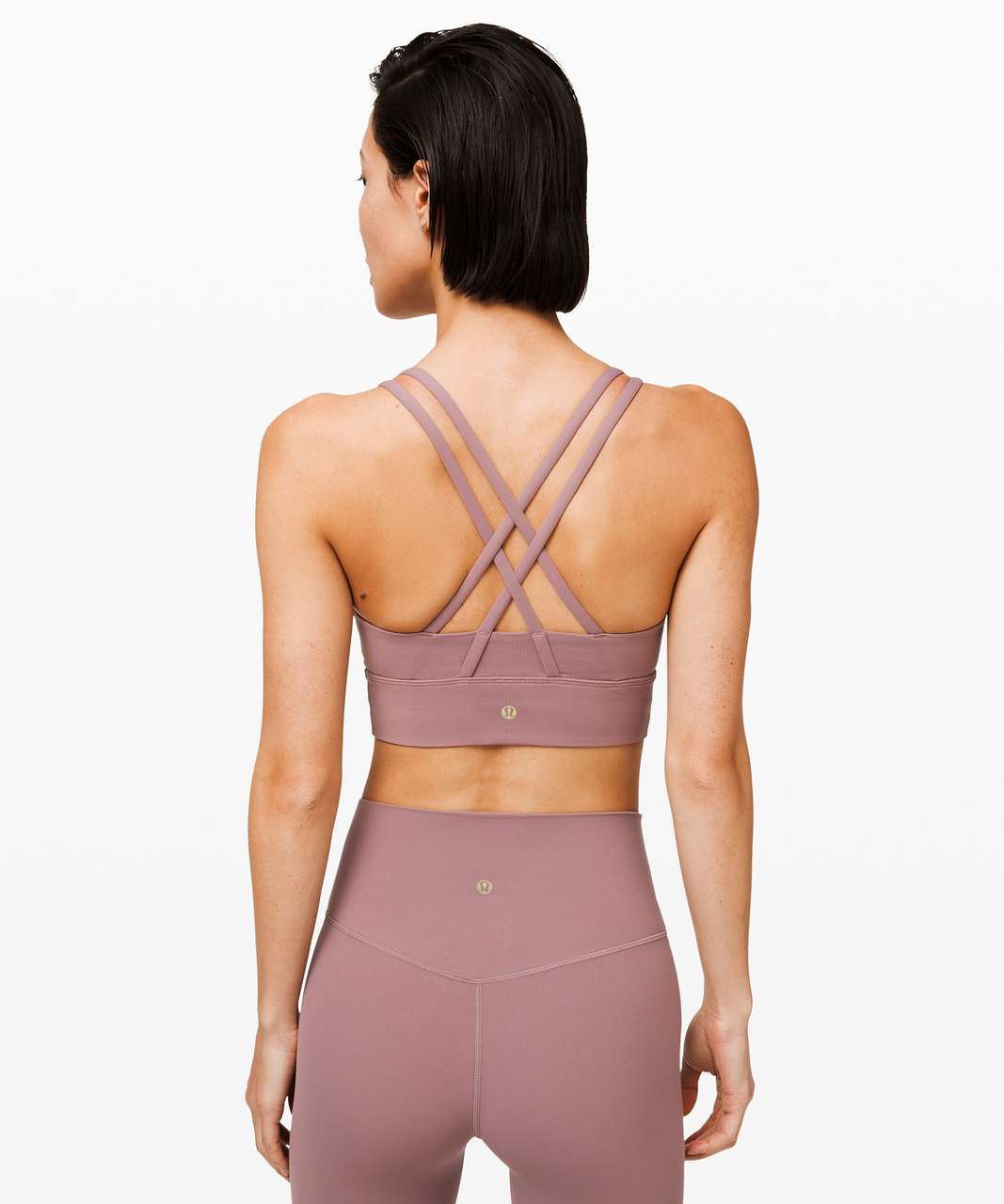 Lululemon Energy Bra *Long Line Quicksand Women's Size 4 Sports Bra