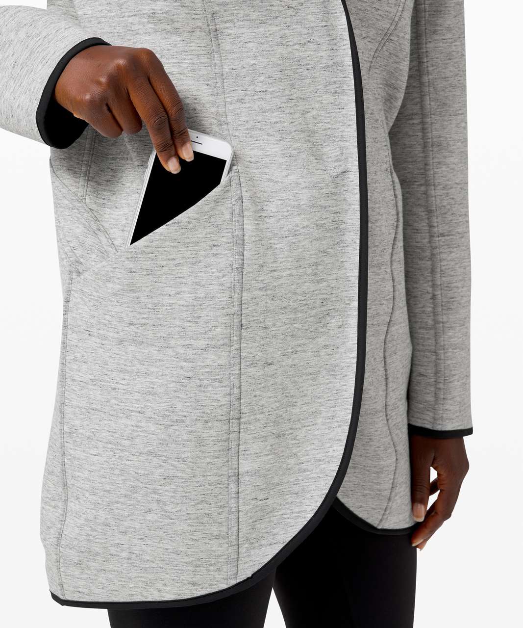 Lululemon Urban Horizons Jacket - Heathered Space Dyed Medium Grey