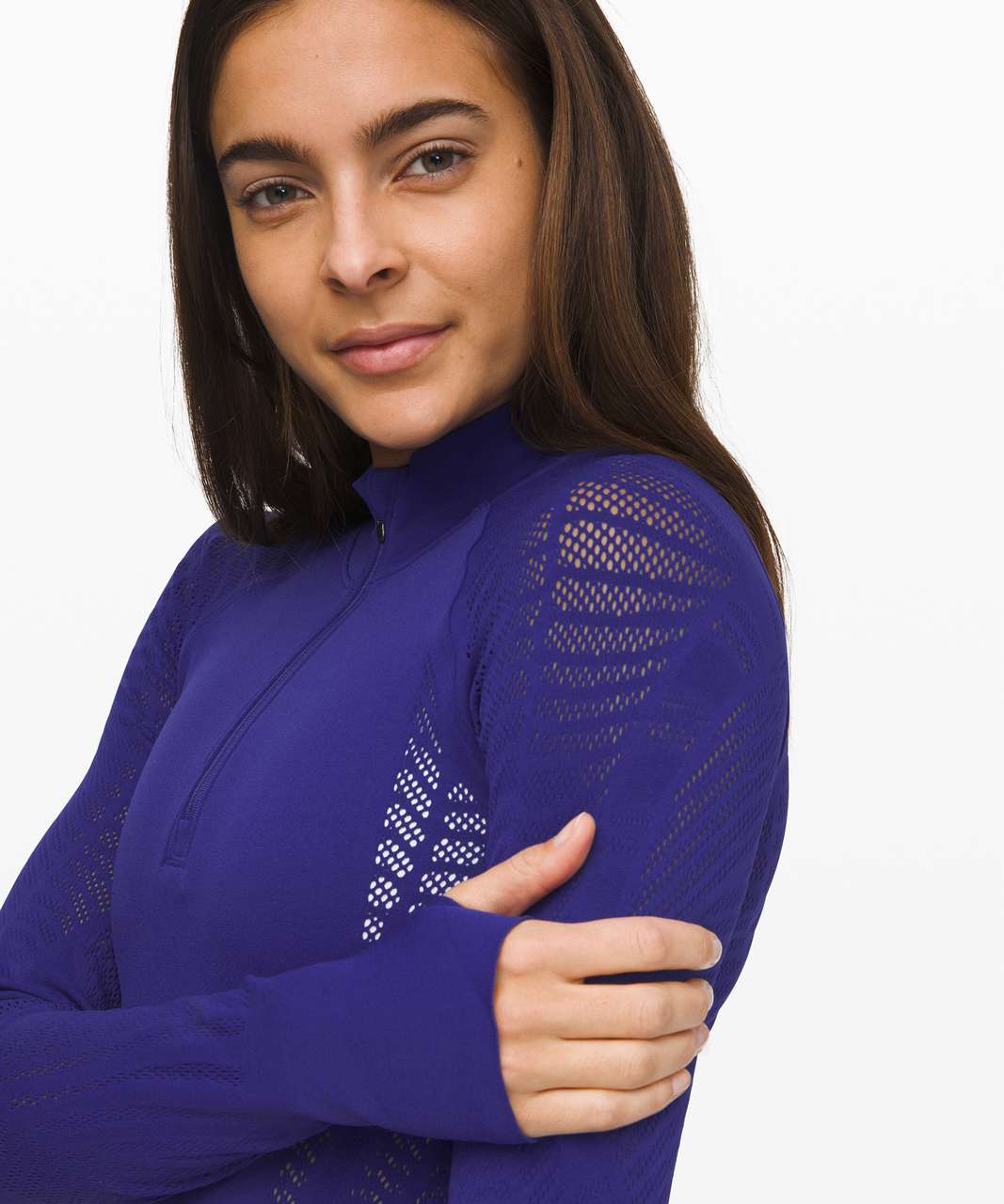 Lululemon Reveal 1/2 Zip *Aurora - Larkspur