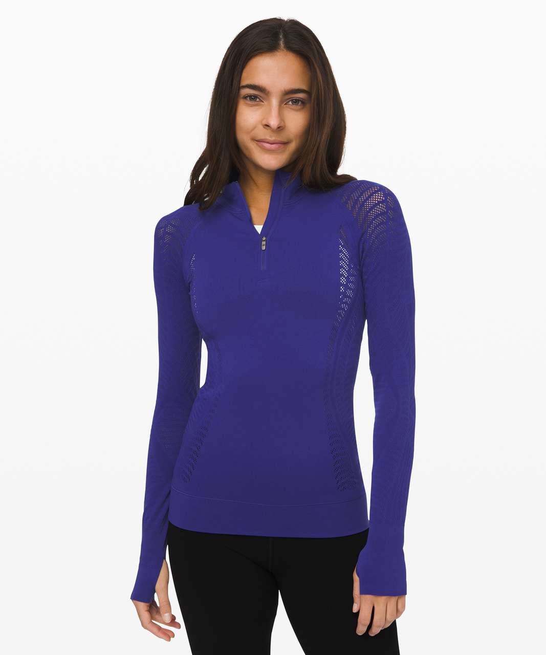 Lululemon Reveal 1/2 Zip *Aurora - Larkspur