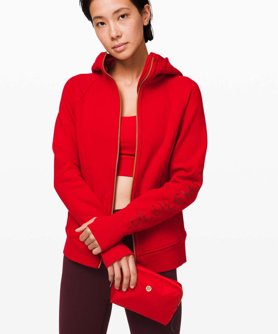 Lululemon Scuba Hoodie *Lunar New Year - Dark Red - lulu fanatics