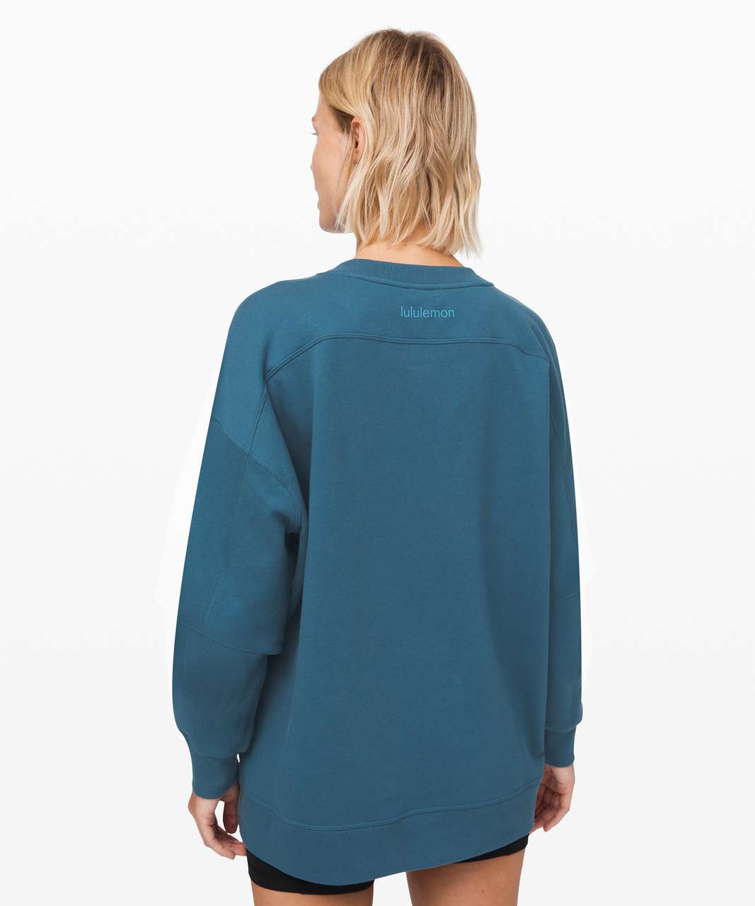 Lululemon Perfectly Oversized Crew - Petrol Blue