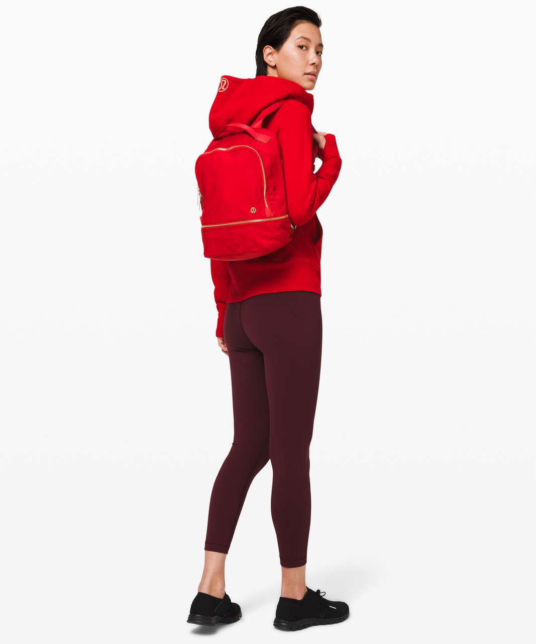 Lululemon City Adventurer Backpack Mini 10L *Lunar New Year - Dark Red