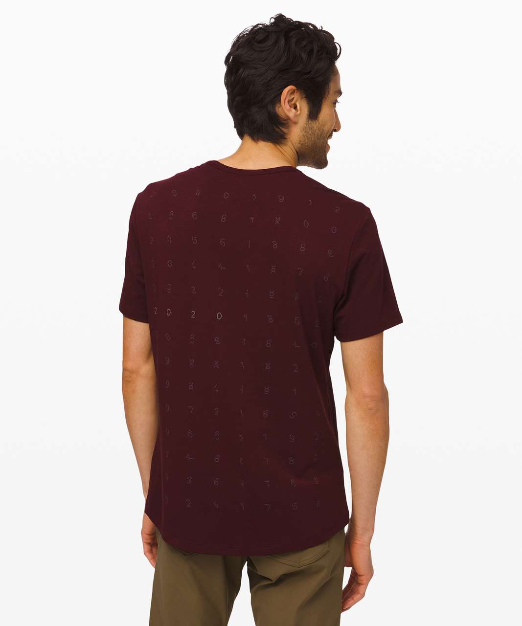 Lululemon 5 Year Basic Tee *Lunar New Year - Garnet