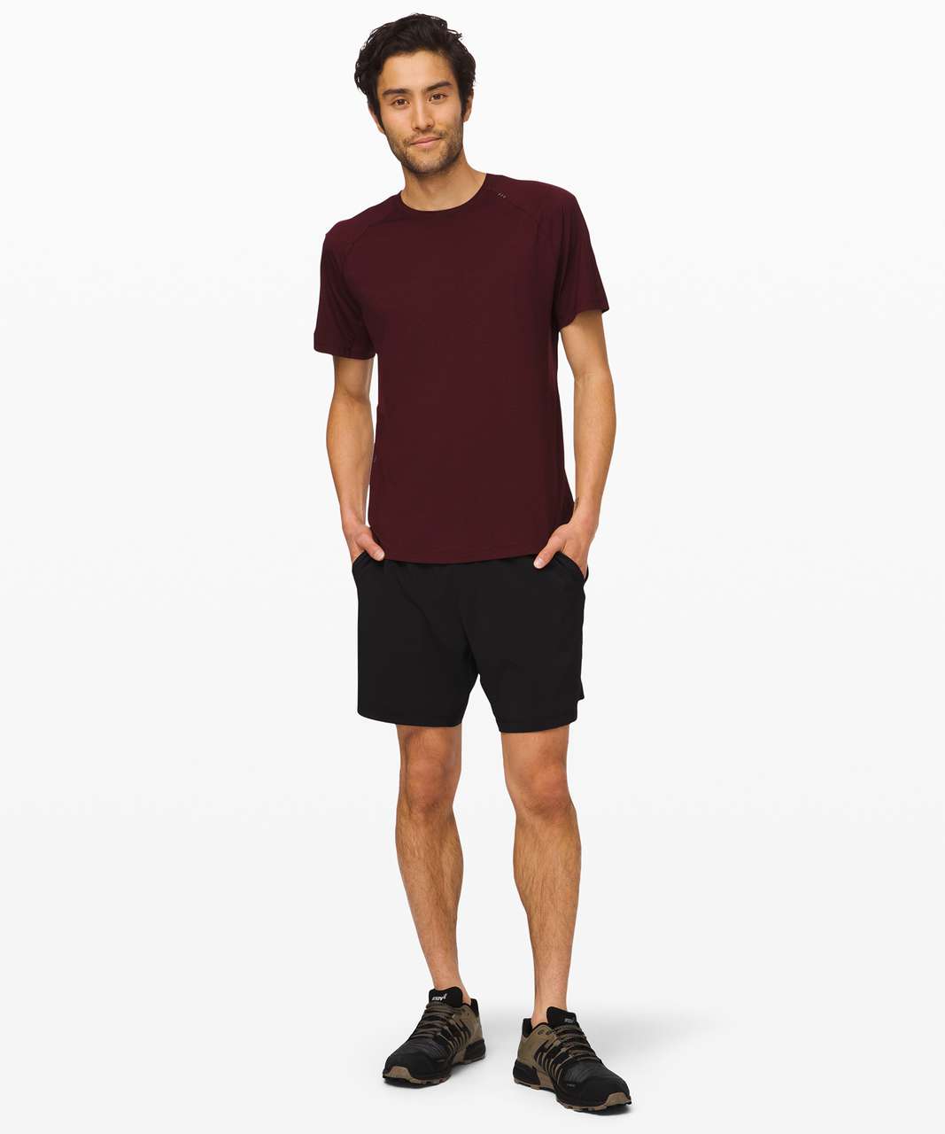 Lululemon Escape and Explore Tee *Lunar New Year - Garnet