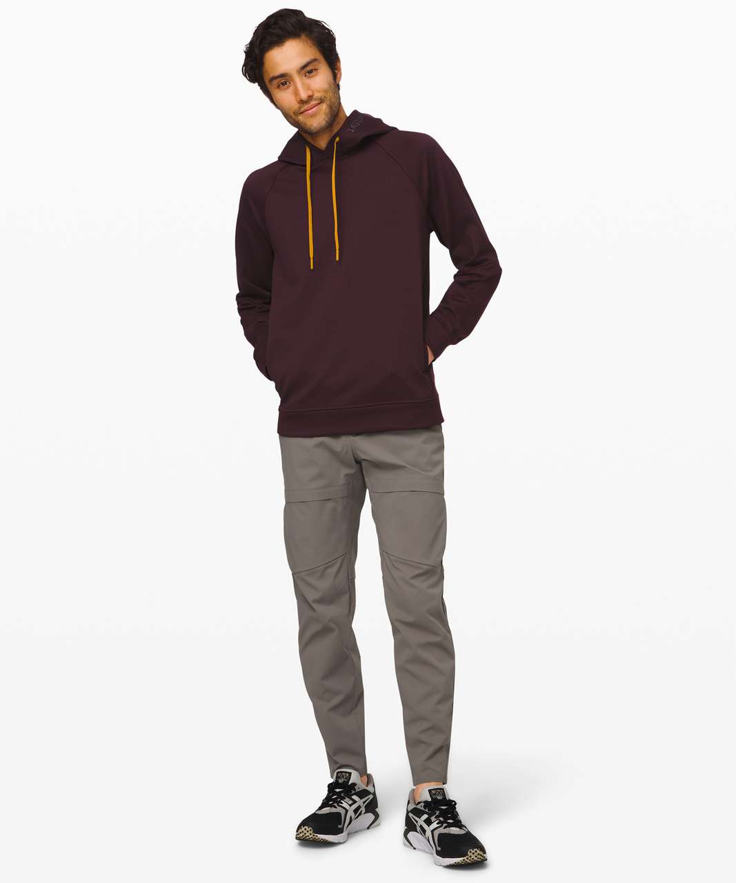 Lululemon City Sweat Pullover Hoodie Thermo *Lunar New Year - Heathered Garnet