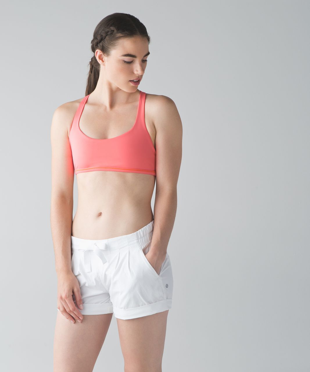 Lululemon Free To Be Bra (Wild) - Grapefruit