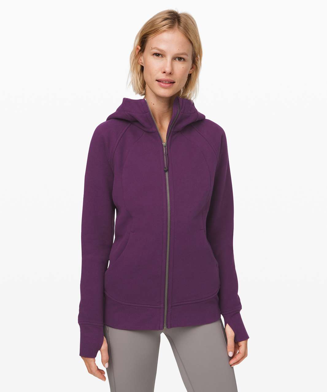 Lululemon Scuba Hoodie *Dip Dye - Persian Purple / Black Dip Dye - lulu  fanatics