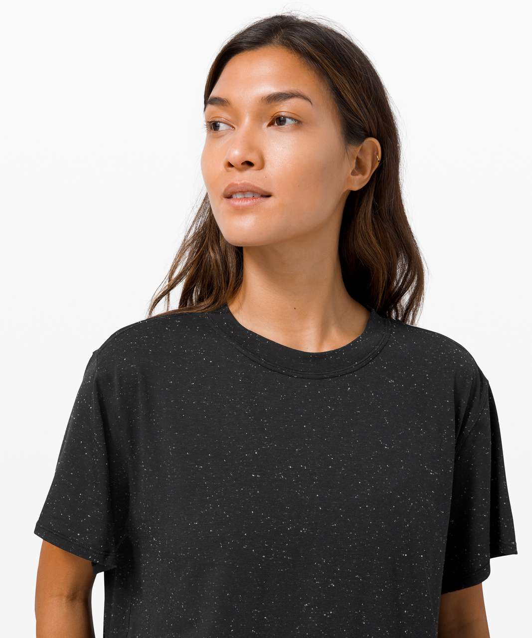 Lululemon All Yours Boyfriend Tee - Black / White