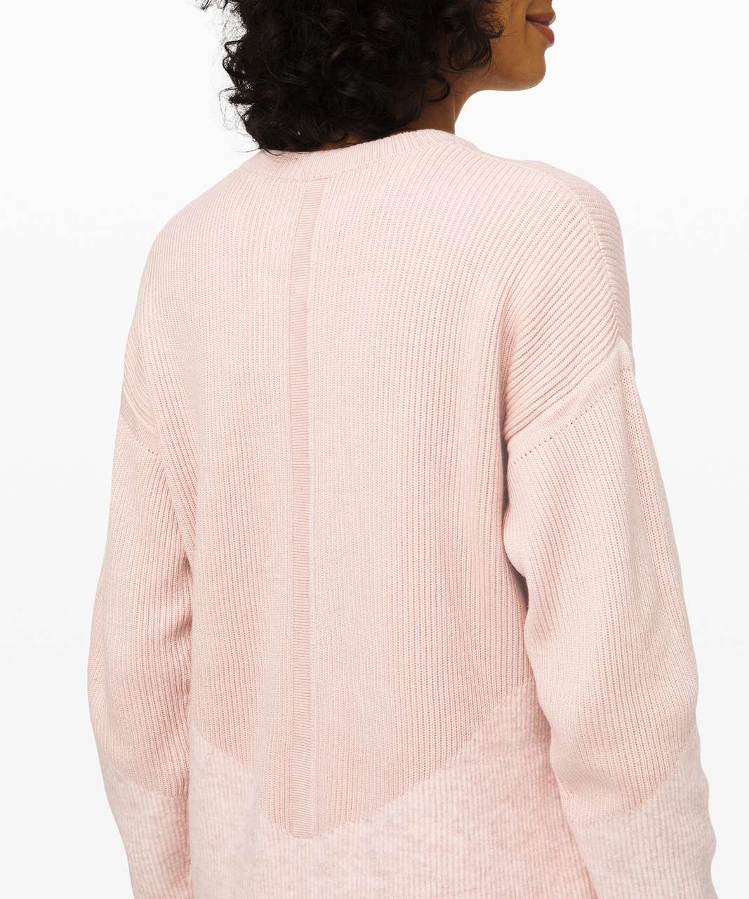 Lululemon Restful Intention Sweater - Pink Bliss / Heathered Pink Bliss