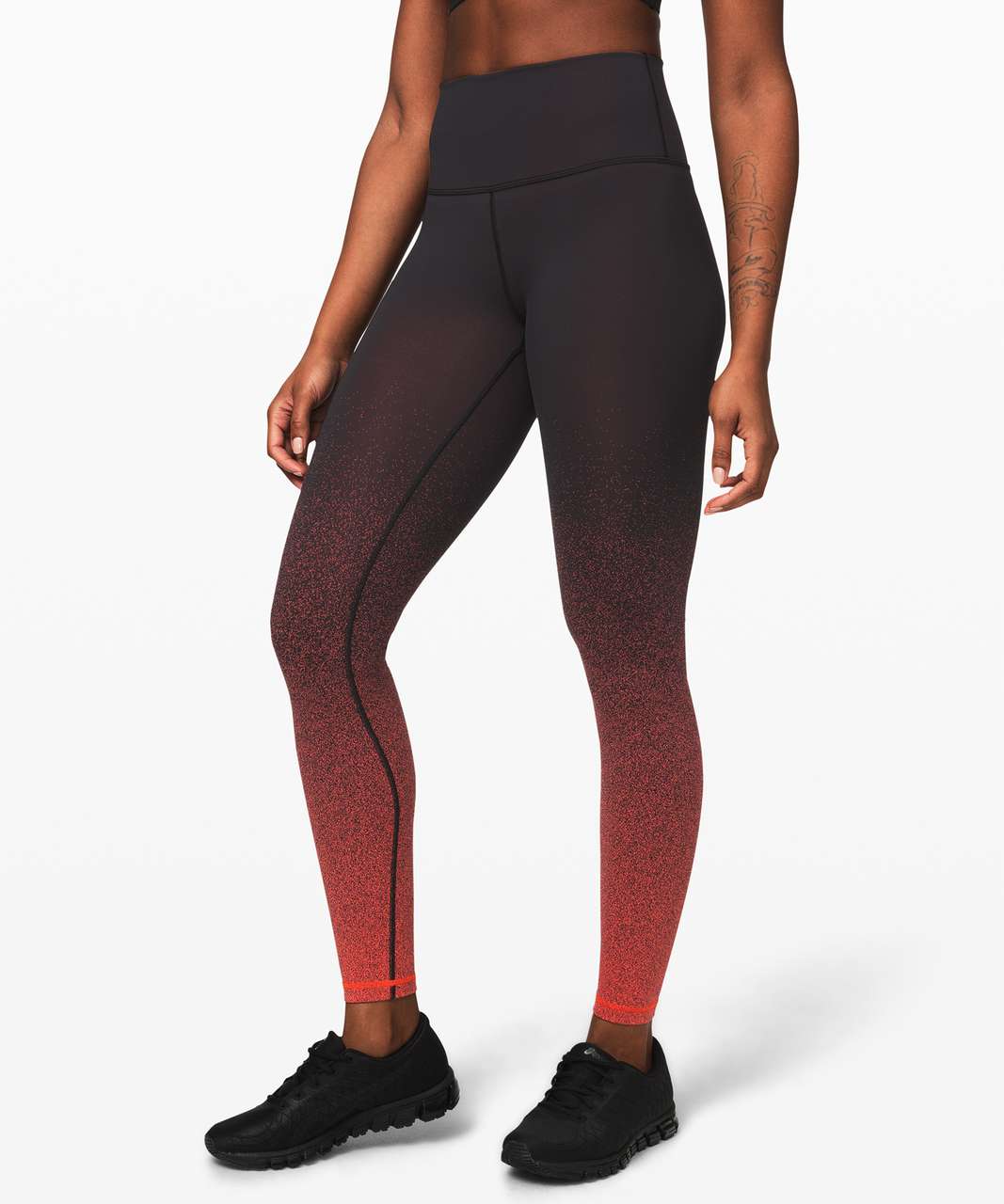 Lululemon Lululemon Wunder Under Hi-Rise Tight Ombre Melange Black