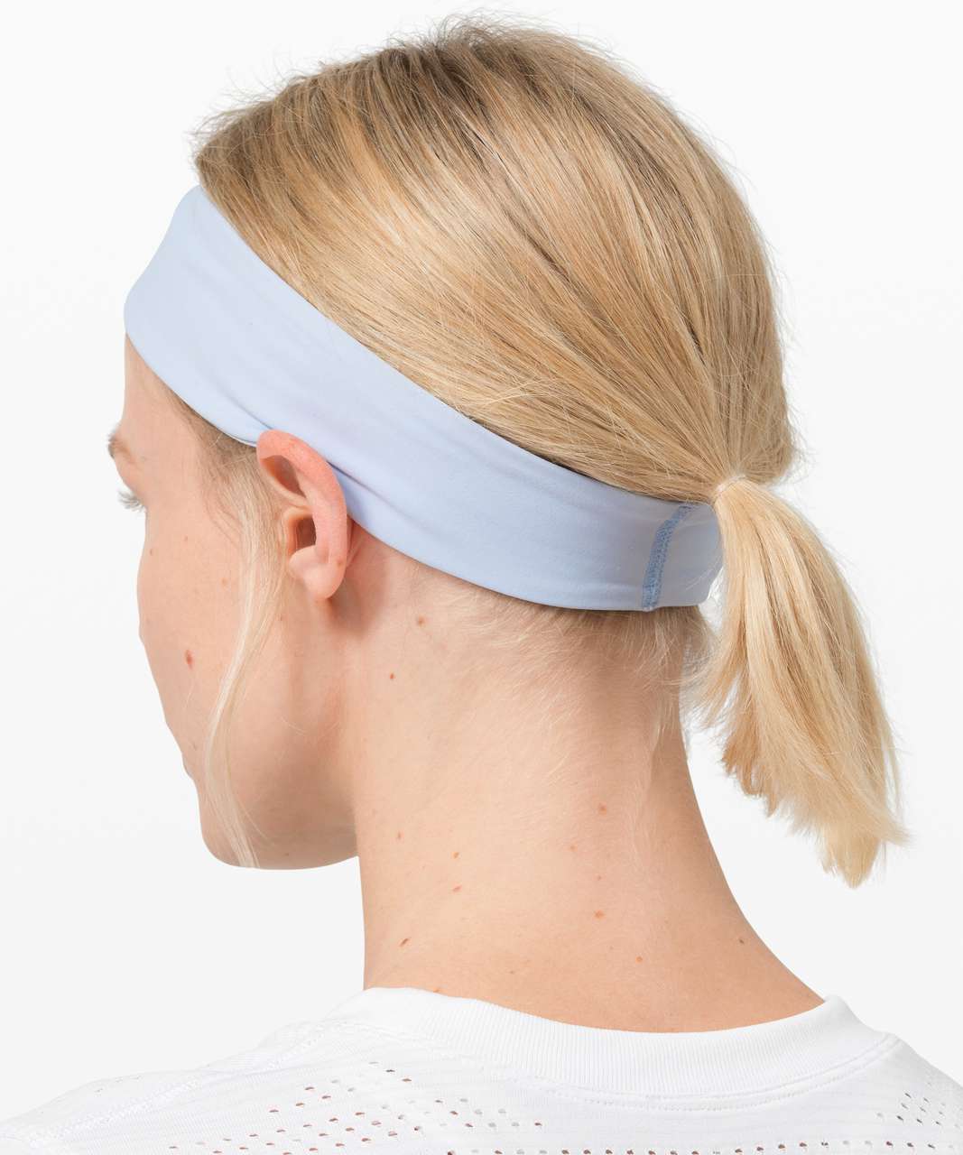 Lululemon Athletica Lululemon Fly Away Tamer Headband (Blue Linen)