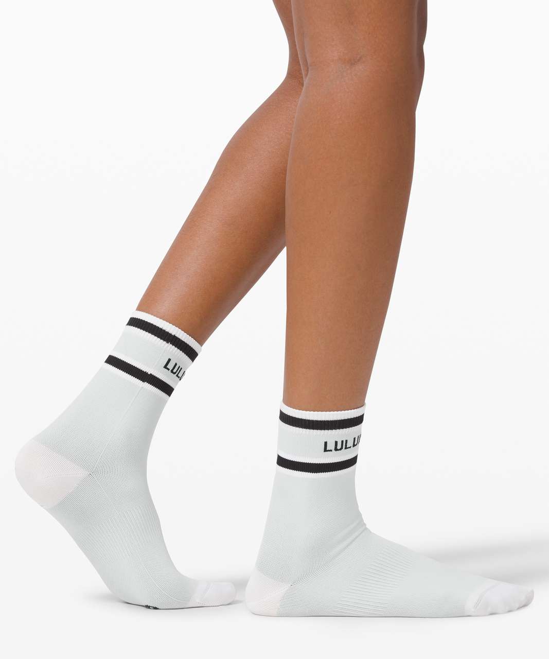 Lululemon Tale To Tell Quarter Sock *2 Pack - White / Black / Vapor