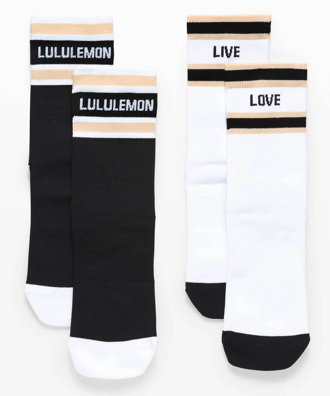 Lululemon Tale To Tell Quarter Sock *2 Pack - Rainbow - lulu fanatics