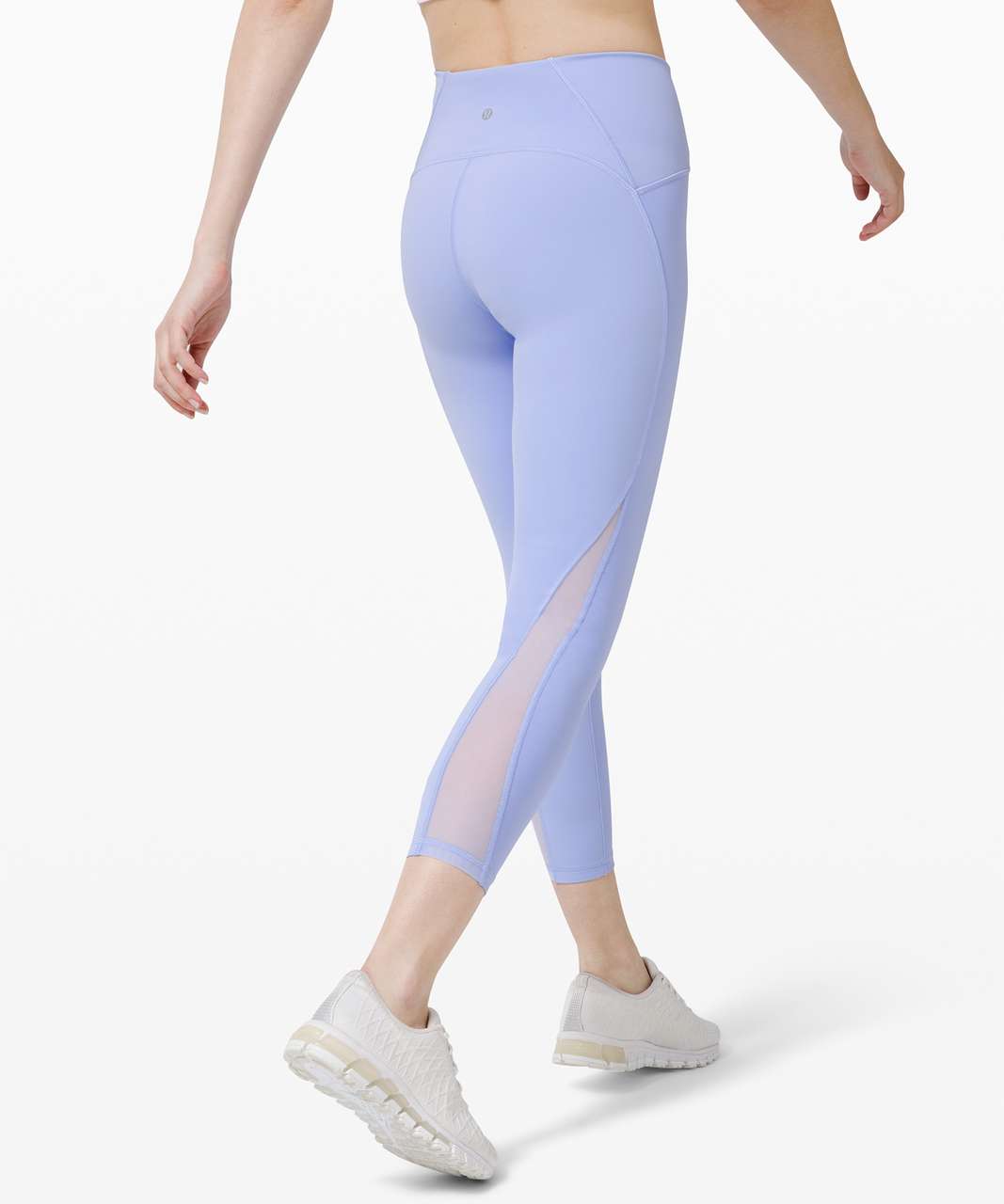 Lululemon Train Times 7/8 Pant *25 - Blush Blossom Alpine White Candy Pink  - lulu fanatics