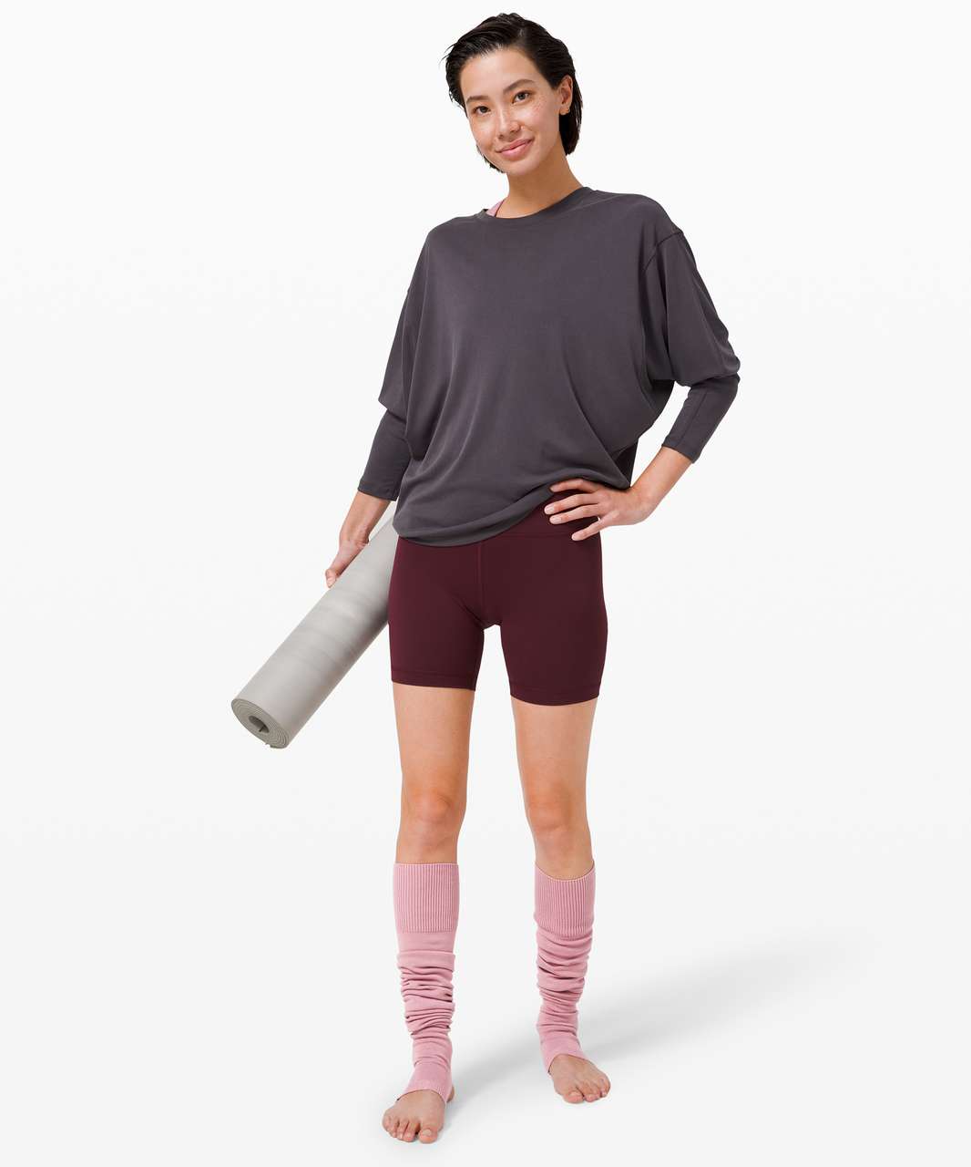 Lululemon Evolution Leg Warmer - Pink Taupe