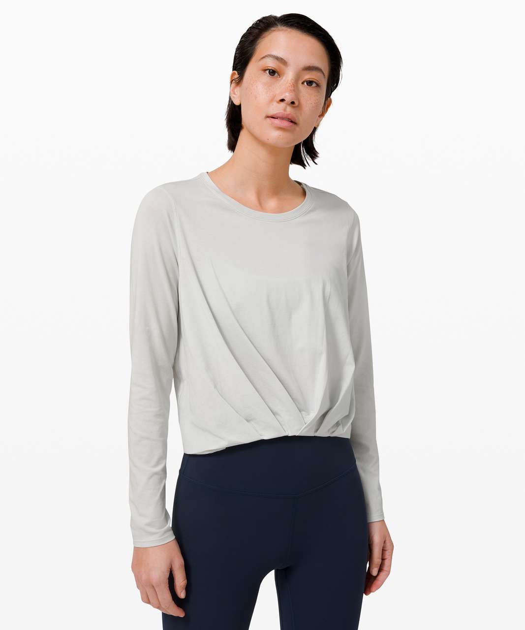 Lululemon Pleats and Thank you Long Sleeve - Vapor