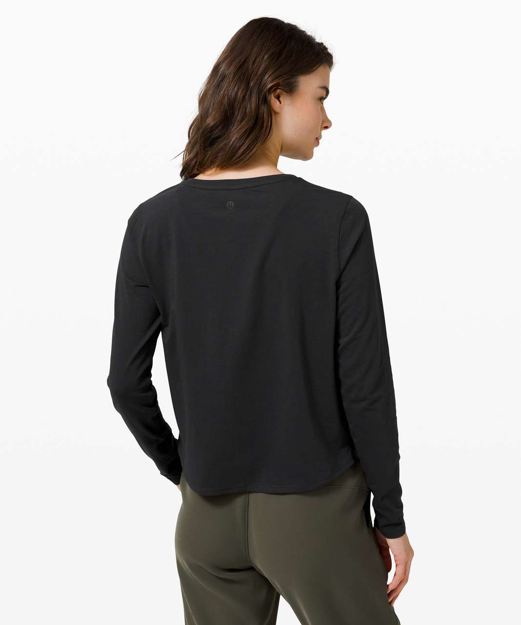 Lululemon Pleats and Thank you Long Sleeve - Black - lulu fanatics