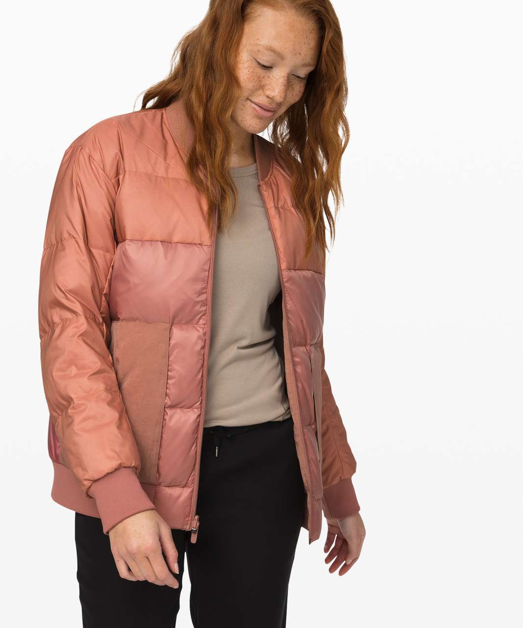 NEW LULULEMON Roam Far Waterproof Wool Down Bomber Jacket 10 12