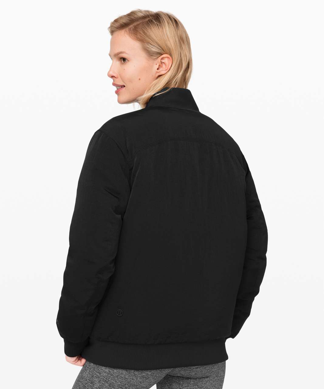 Lululemon Roam Far Bomber - Black - lulu fanatics