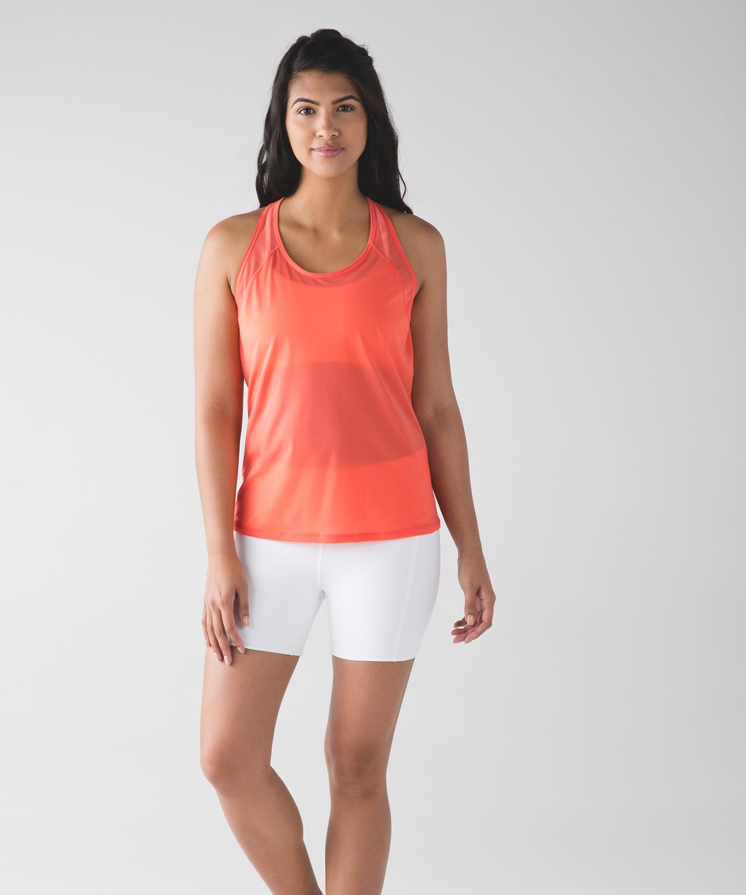 Lululemon Sunshine Salutation Tank - Dusk Dye White Black / Black - lulu  fanatics