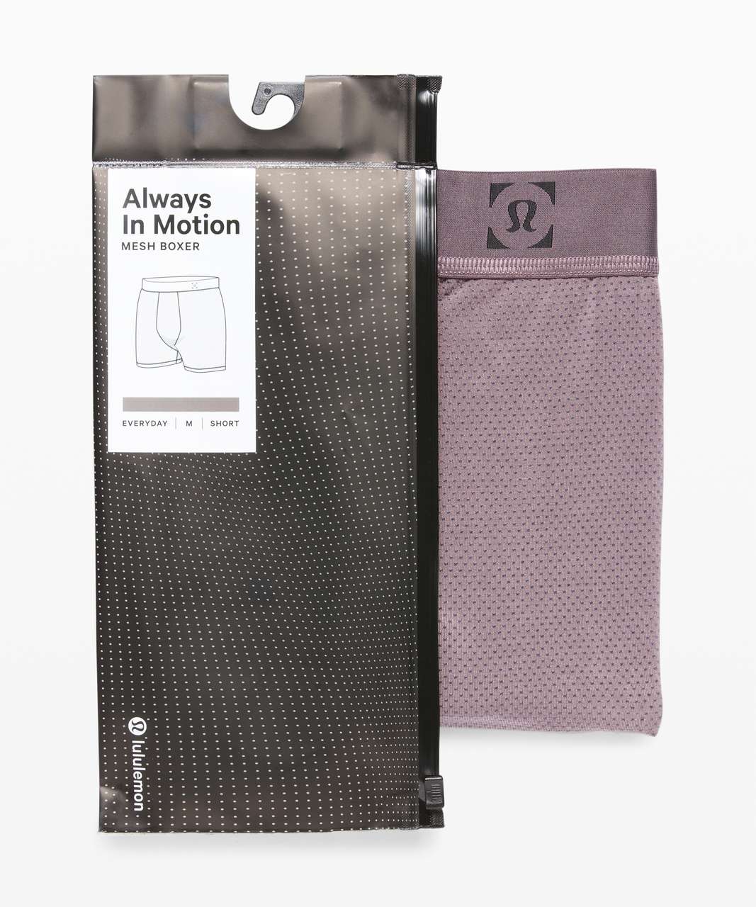 Lululemon Always in Motion Boxer Mesh - Lunar Rock