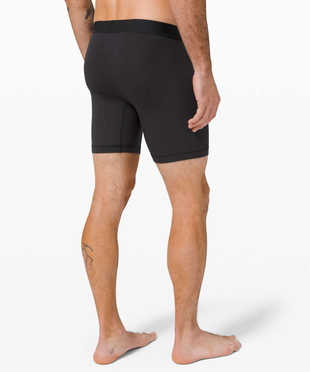 Lululemon Always in Motion Boxer Long Mesh - Black