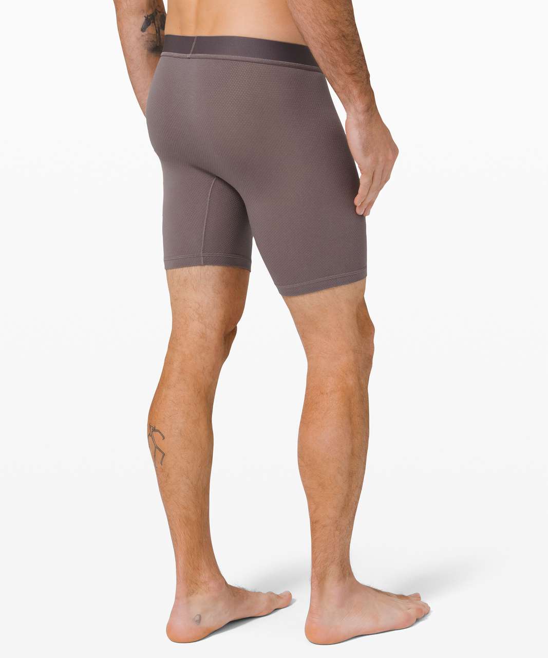 Lululemon Always in Motion Boxer Long Mesh - Lunar Rock