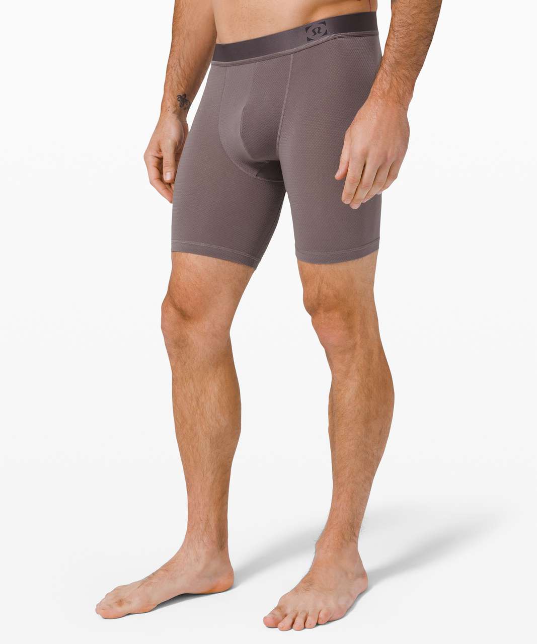 Lululemon Always in Motion Boxer Long Mesh - Lunar Rock