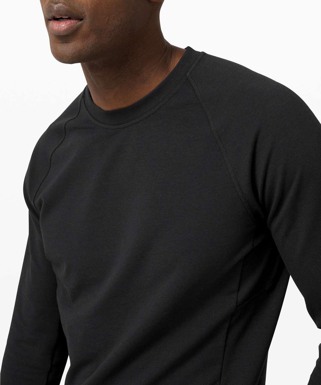 Lululemon City Sweat Crew - Black (Womens) - lulu fanatics