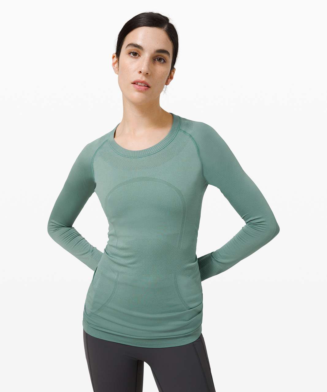 Lululemon Swiftly Tech Long Sleeve Crew - Tidewater Teal / Tidewater Teal