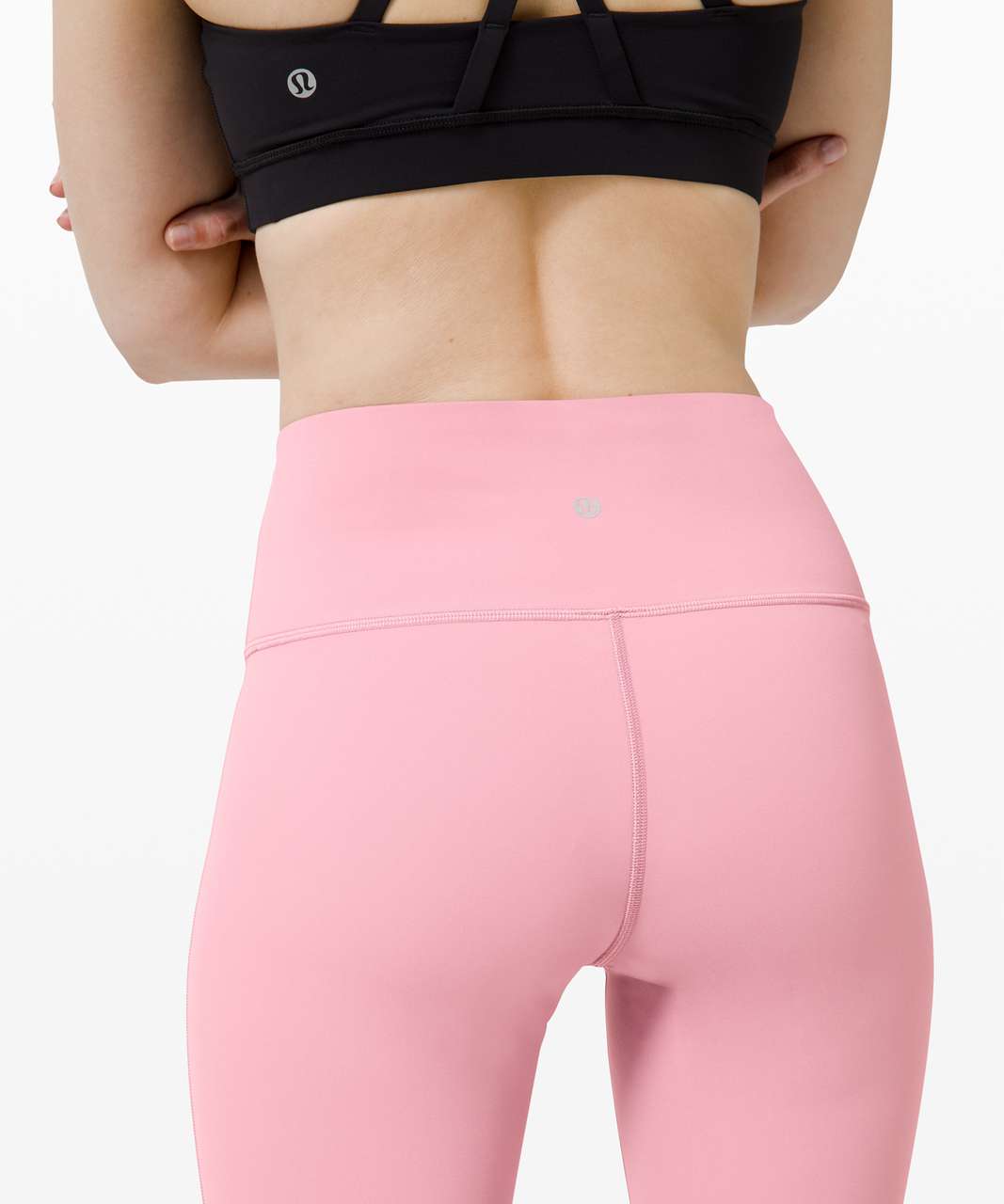Lululemon Wunder Under Crop (High-Rise) *Full-On Luxtreme 21" - Pink Taupe