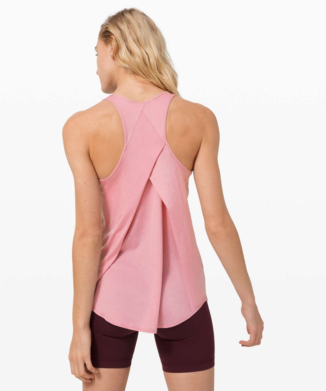 Lululemon Essential Tank *Pleated - Pink Taupe